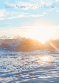 Sunset Water Photo #99 Not AI