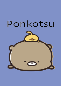Blue : Honorific bear ponkotsu 6
