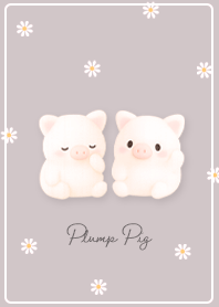 pink Simple plump pig 03_2
