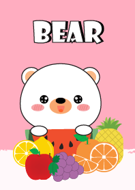 white bear With Friut Theme (jp)