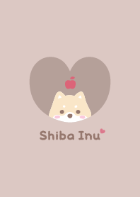 Shiba Inu2 Apple [brown]