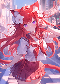 熱情の紅貓學生❤