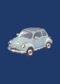 Car Pixel Art Theme  Beige 05