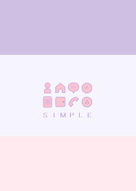 SIMPLE(pink purple)V.338b