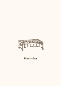 I love the marimba. Simple