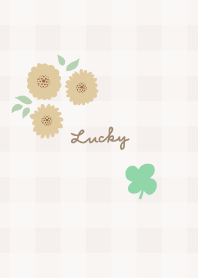 幸運のクローバーと花22