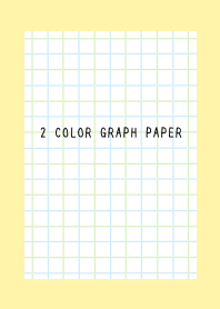 2 COLOR GRAPH PAPER-BLUE&GR-LIGHT YELLOW
