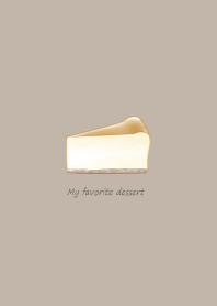 Cheesecake -mocha beige-