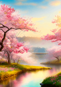 Beautiful real scenery(Spring-566)