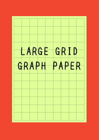 YELLOW GREEN-BLACK GRAPH PAPER/RED