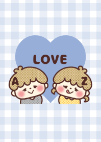 Love Couple -initial A&Z-