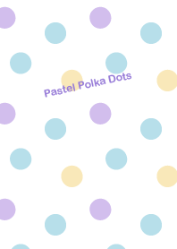 Pastel polka dots - 1960