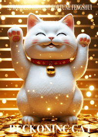 Wealth luck beckoning cat 76