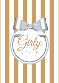 Girly Style-SILVERStripes-ver.14