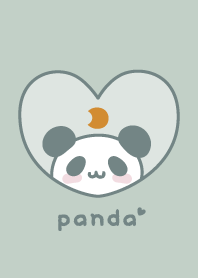Panda Moon [Dullness Green]