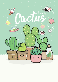 Cactus Lover : Green mint