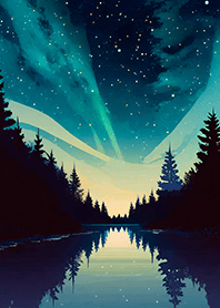 Calm night scene/877