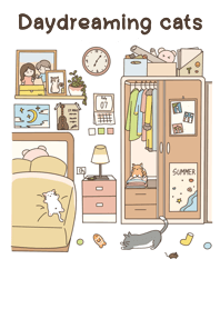 Daydreaming cats