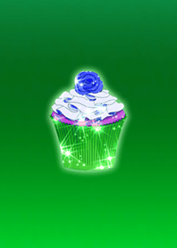 Beautiful emerald roses cake