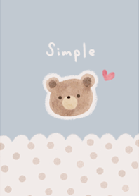 かわいい水彩イラストくま♪3