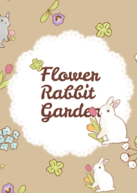 Flower rabbit garden