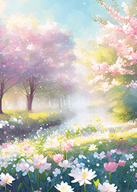 Beautiful real scenery(Spring-716)
