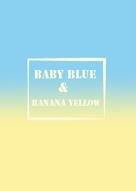 Baby blue & Banana Yellow Theme