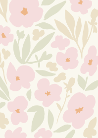 Nordic style flowers./pink1