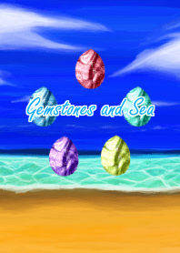Gemstones and sea