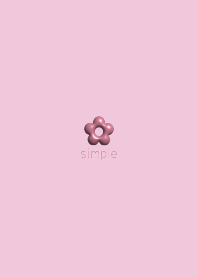 simple love flower Theme 3D 2