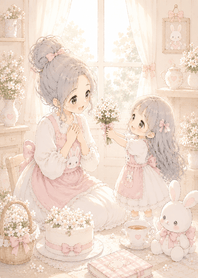MOM & ME ,WARM HOME