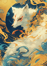 日式流金の貴族狐狸❤️