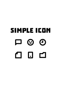Simple icon [monotone] No.104