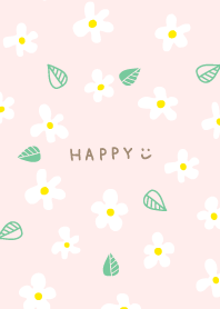 Pretty white flowers leaves24 from Japan