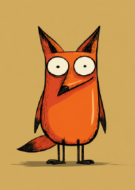Minimalist Sketch Fox