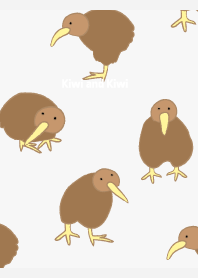 Kiwi and Kiwi03 on white