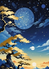 Bright Moon and Dawn A93C62