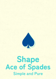Shape spades  Lapis razley