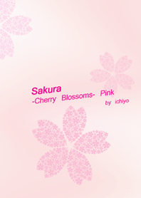 SAKURA -Cherry blossoms- Pink by ichiyo