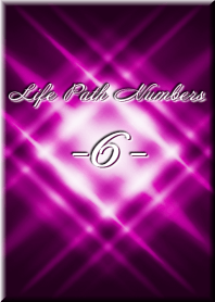 Life Path Numbers -6-Pink