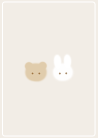 beige Simple Bear and Rabbit 02_2