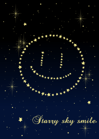 Starry sky smile star