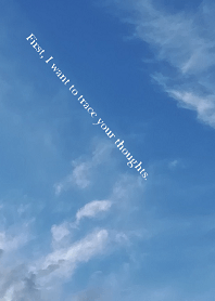 First, I want to trace your thoughts.