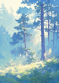 松林中的陽光❤️