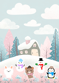 Kawaii scandinavian style(Winter-960)