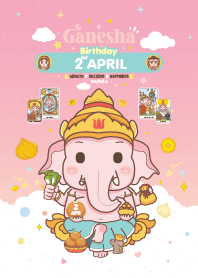 พระพิฆเนศ x คนเกิดวันที่ 2 เมษายน