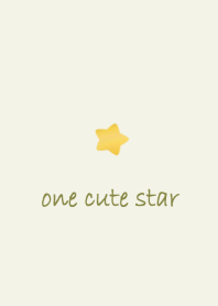 one cute star