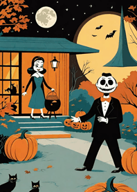 Ukiyo-e - Halloween cat 049bc8