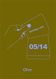 Birthday color May 14 simple:
