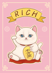 The maneki-neko (fortune cat) rich 44